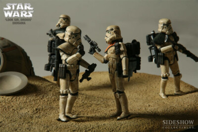 Star Wars Look Sir Droids Diorama Sandtrooper Dewback Sideshow