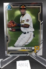 2021 Bowman Chrome Prospects Baseball #BCP-24 Oneil Cruz Base Pittsburgh Pirates