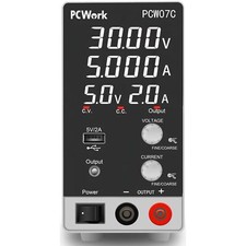 Labornetzteil 30V 5A Regelbar Labornetzgerät USB Ausgang DC Schaltnetzteil Klein