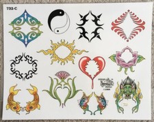 Tattoo Studio Shop Flash Single Yin Yang Symbols Official Tattoo 11" X 14" Print