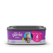 Litter Genie Jumbo Refill 1 Pack for Cats Odor Control 28 Feet Lasts 4 Months