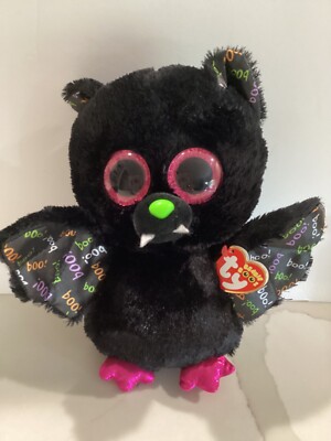 Ty DART the Halloween Bat Beanie Boo Buddy 9  NEW