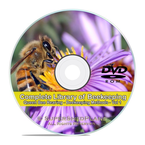The Library of Beekeeping, Rearing Queen Bees, How to Make Honey, Care, CD V57
