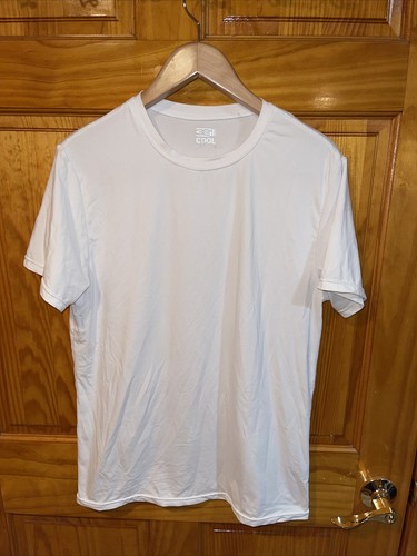 Air Mesh Crew Neck t-Shirt (White 