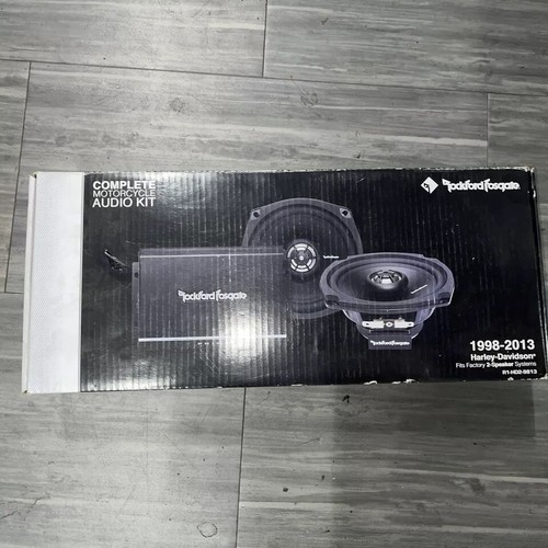 Rockford Fosgate R1-HD2-9813 2-Channel Amplifier Speaker System for HD 1998-2003