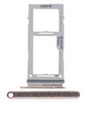 Dual Sim Card Tray For Samsung Galaxy S10 / S10 Plus / S10E Ceramic White 