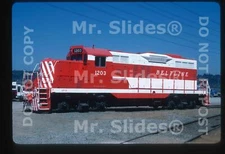 Original Slide TBL Tacoma Belt Line Fresh Paint RARE GP9 1203 In 1986/Tacoma WA