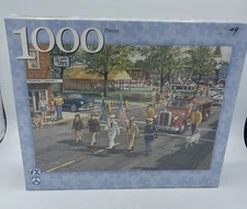FX SCHMID Independence Day Parade JIGSAW PUZZLE 1000 pieces  27x 20" Sealed NIB