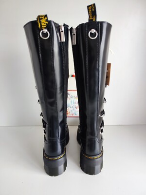 【新品未使用】Dr.Martens 1B60 LTT MAX 24cm Dr. Martens 1b60 Max Hardware Leather Extra High Boots in