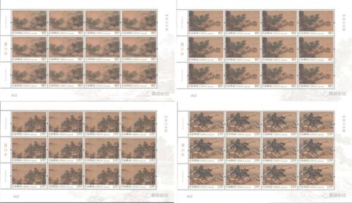 China 2018-20 Landscapes of the Four Seasons Painting Stamps Full Sheet