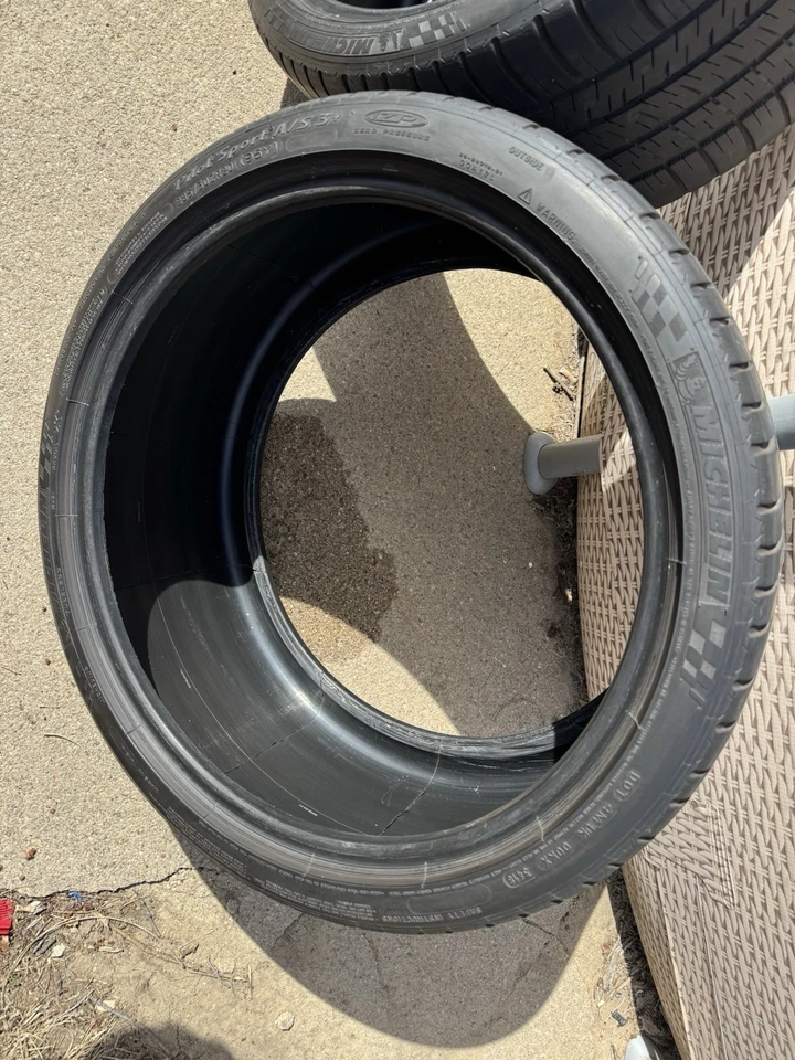 Michelin Pilot Sport Radial AS 3 Plus 285/30R20 Tires - Image 3 of 3