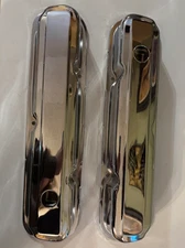 Chrome Valve Covers for Chevy Small Block SBC 305 327 350 400 — Classic V8
