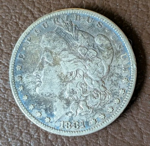1881 S Morgon Silver Dollar
