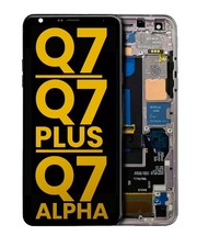 Digitalizador Pantalla Táctil Pantalla LCD Original para LG Q7/Q7 Plus/Q7 Alpha + Marco
