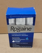 Rogaine Foam Hair Loss Regrowth 5 Minoxidil 3 Months