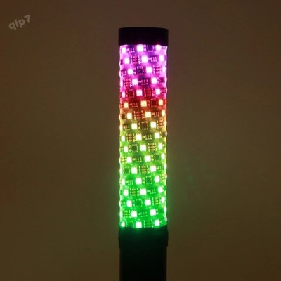 2PCS 1~3FT Spiral LED Fat Whip Light Antenna RGB Chasing For Can-am RZR UTV ATV