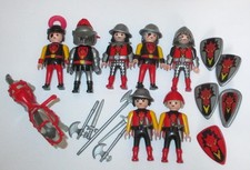 Playmobil zu 3269 Knights Ritter Klicky Drachenritter rot Konvolut Sammlung