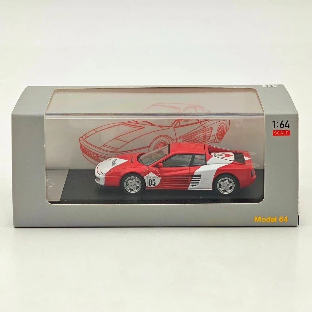 Hone Model 1/64 Testarossa F110 Open Hood with Engine Details