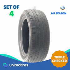 Set Of 4 Used 27555r20 Bridgestone Dueler Hl Alenza 113t - 6-832 17yde Set Of 4 Used 27555r20 Bridgestone Dueler Hl Alenza 113t - 6-832 17yde