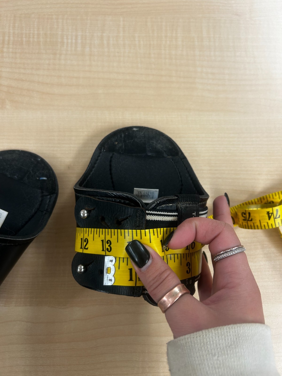 Equifit T-Boot Series Hind Fetlock Horse Boots Size XL With Padded Liners