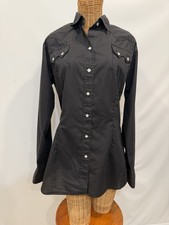 VTG Rockmount Ranch Wear Made USA Diamond Snap Womens Shirt Western Sz S Western