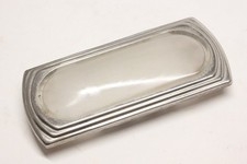 Original 1930's 1940's Car or Truck Interior Dome Light Lens w/ Chrome Bezel