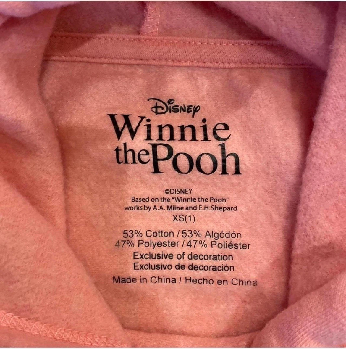VETEMENTS Felpa con cappuccio Cozy Classic Winne The Pooh