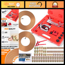 Brake Line Repair Kit 316 14 - 100 Pcs Fittings Tubing For Auto Repairs Brake Line Repair Kit 316 14 - 100 Pcs Fittings Tubing For Auto Repairs