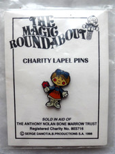 FLORENCE - The Magic Roundabout - Vintage - PIN BADGE