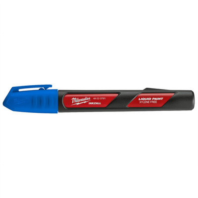 48-22-3761Milwaukee Tool INKZALL Blue Liquid Paint Marker 12 Pack