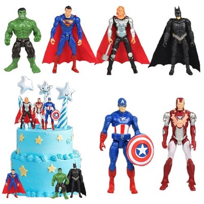 Tortenfiguren Cake Topper Kinder Geburtstag Party Dekoration 6 Stück