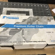 TSUBAKI RS50-2-RP-U RIVETED ROLLER CHAIN 10FT LENGTH 5/8"-CHAIN PITCH LPC7L 
