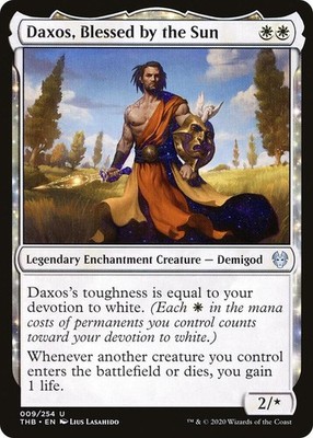 Daxos, Blessed by the Sun - 9 - Theros Beyond Death - NM