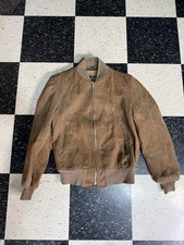 Vtg 70s BLACH’S Of Alabama Men’s Suede Bomber Jacket Sz 40 Reg USA Made