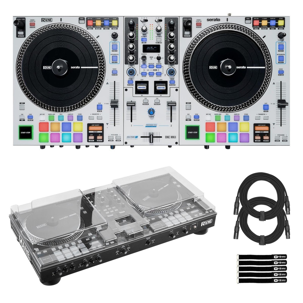 Rane ONE MKII Professional 2 Channel Stems Motorized DJ Controller