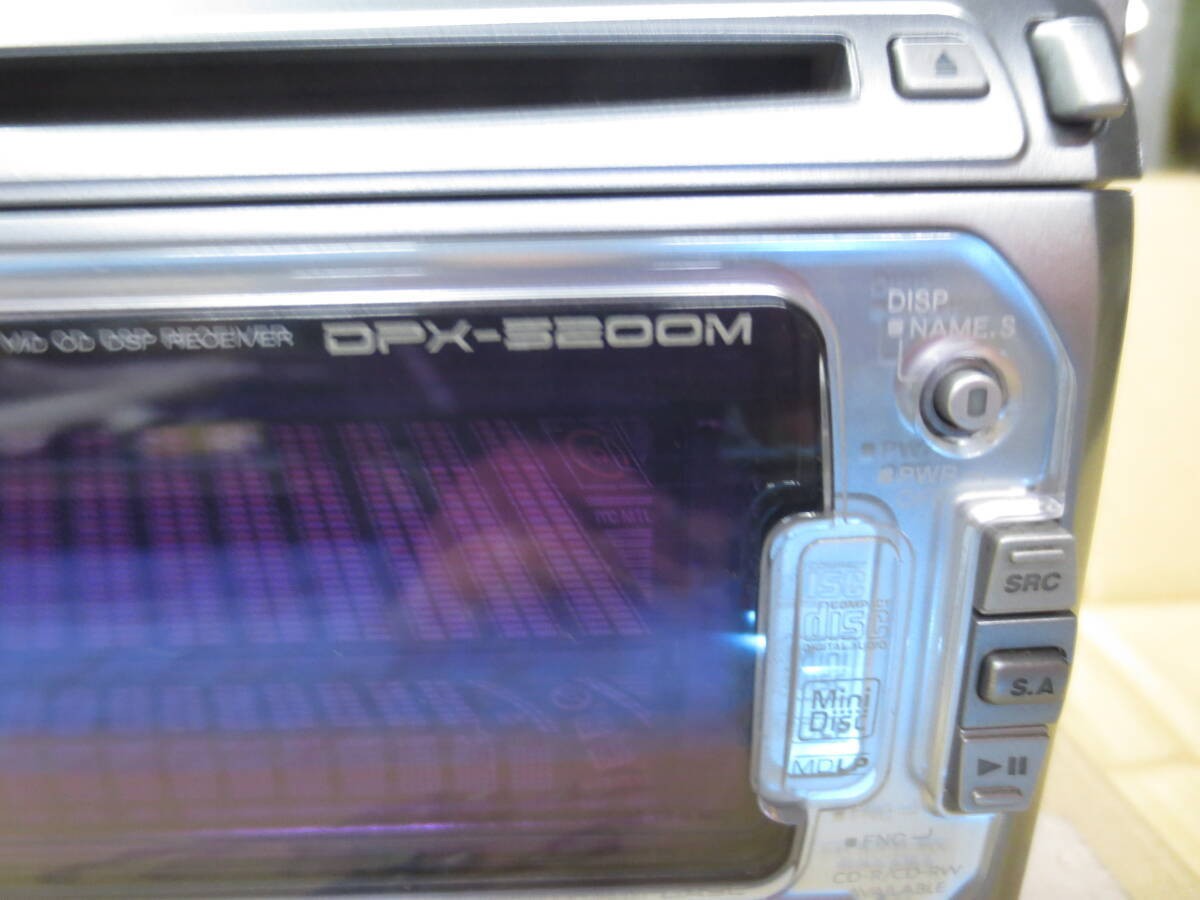 KENWOOD DPX-5200M 2DIN Car Audio CD MD MDLP Player Operation