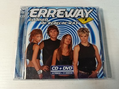 ERREWAY El Disco de REBELDE WAY 19 Tracks 11 Videos CD + DVD (WEA 2006) Am