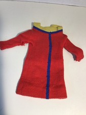 Mattel Barbie Francie bambola Swingin Skimmy vestito rosso #1264 vintage anni 60 *DIFETTI