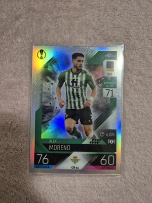 Topps Match Attax UCL 22/23 Chrome Preview Alex Moreno CR11