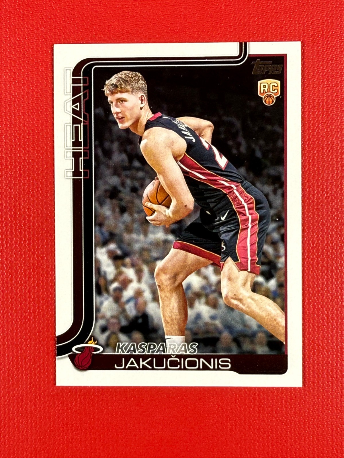 2025 Topps Kasparas Jakucionis #220 - Rookie Card (RC)
