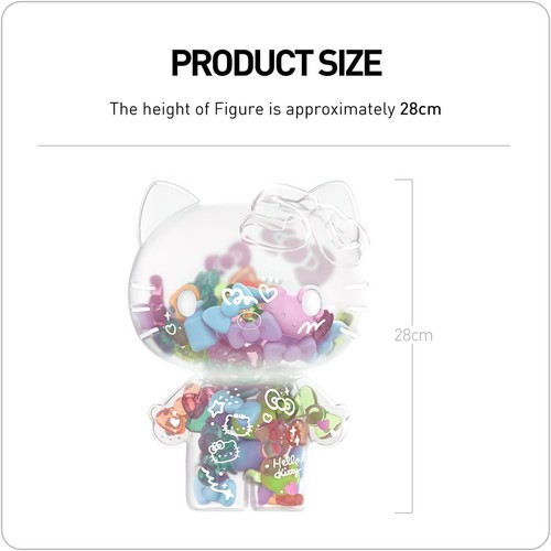 POP MART Hello Kitty 50th Anniversary Figurine Anime Action Figure Figurina da Collezione... - Foto 6 di 7