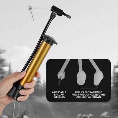 MTB Fahrrad Luftpumpe Manuell Hochdruck 80 PSI Kompakt Tragbar
