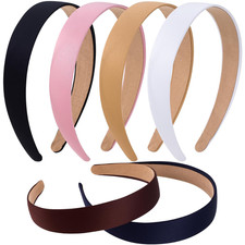6 Pcs 1 Inch Thick Headbands for Women, Fashion Wide Headbands for Women, Tre...