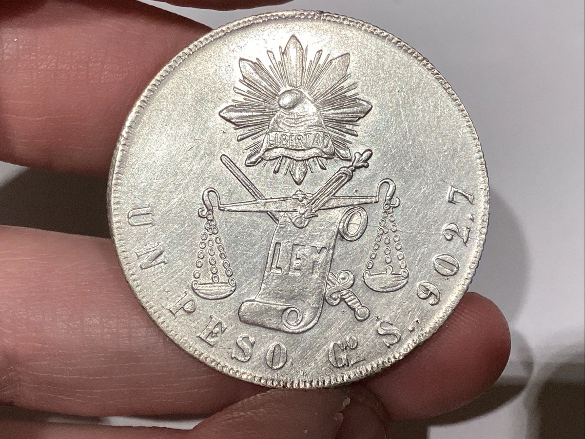 1872 Year Silver Mexican Coins for sale | eBay