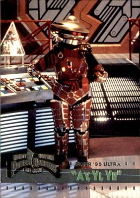 1995 Fleer Power Rangers The Movie - Ay, Yi, Yii #40