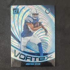 Jonathan Taylor vortex  Cosmic /100  2024 donruss #VOR-JTA Colts NFL