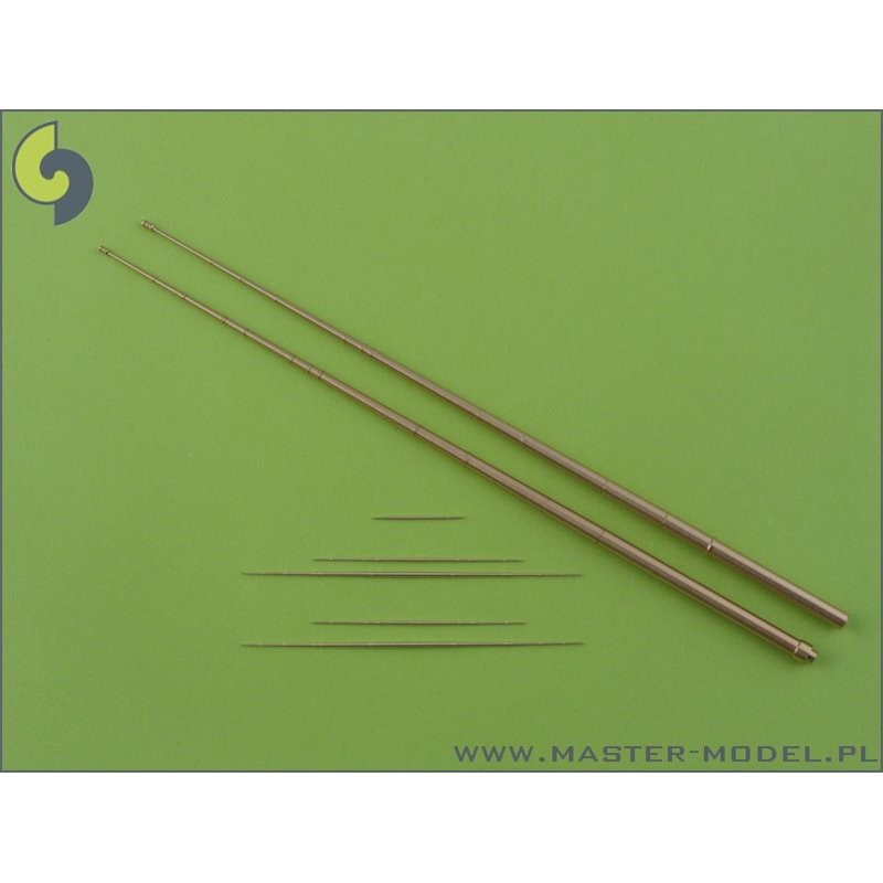 Mâts et vergues pour croiseur russe Varyag 1/350 Master-Model 350-024 en laiton