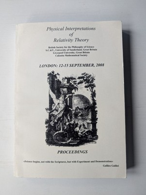 Proceedings of International Scientific Meeting - London 12-15 September 2008