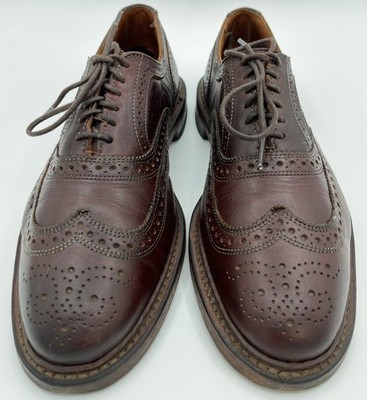 Allen Edmonds MCTAVISH Oxford Wingtip Chestnut Brown Leather  display picture 2