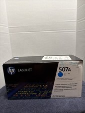HP 507A CE401A Genuine, Sealed Cyan Toner Cartridge
